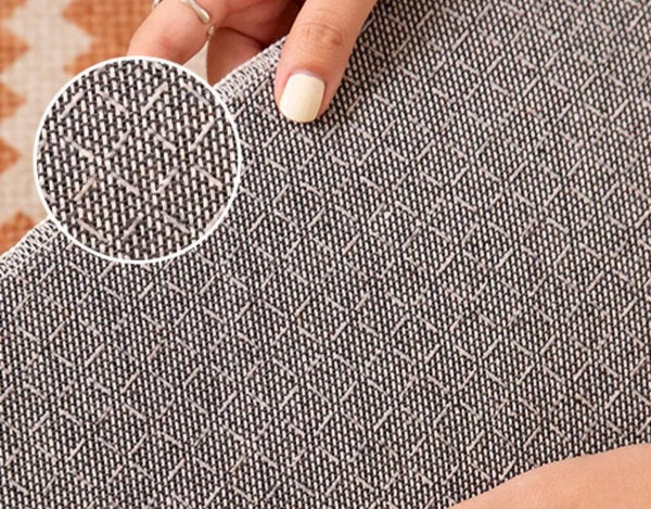 Geometric Modern Rug Ideas for Living Room, Circular Modern Rugs for Bathroom, Modern Rugs for Children's Room, Mid Century Modern Round Rugs for Dining Room-Silvia Home Craft