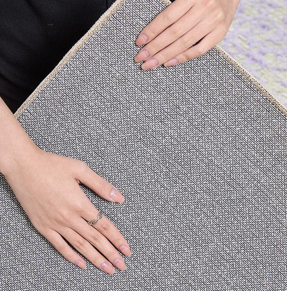 Mid Century Contemporary Rugs, Geometric Modern Rugs, Modern Living Room Rug Ideas, Colorful Area Rugs for Dining Room-Silvia Home Craft