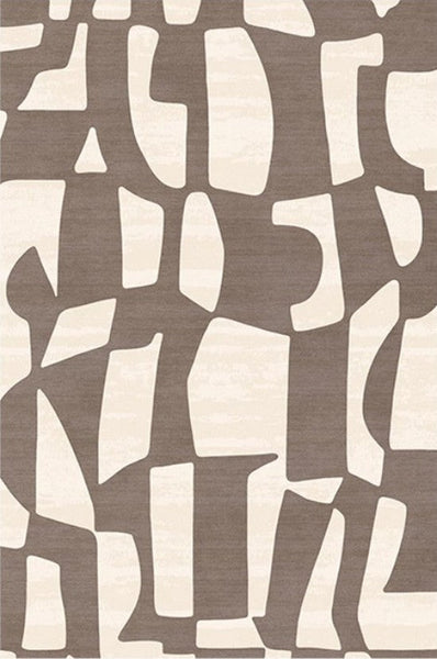 Abstract Contemporary Rugs for Bedroom, Modern Rugs under Sofa, Dining Room Floor Rugs, Modern Rug Ideas for Living Room-Silvia Home Craft
