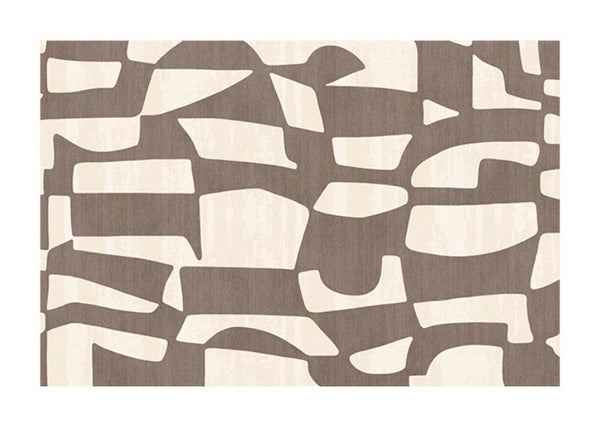 Abstract Contemporary Rugs for Bedroom, Modern Rugs under Sofa, Dining Room Floor Rugs, Modern Rug Ideas for Living Room-Silvia Home Craft