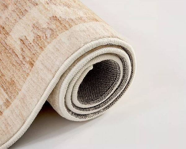 Large Modern Rugs under Dining Room Table, Contemporary Abstract Rugs Next to Bed, Geometric Modern Carpets for Office, Vintage Soft Turkish Rug for Living Room-Silvia Home Craft