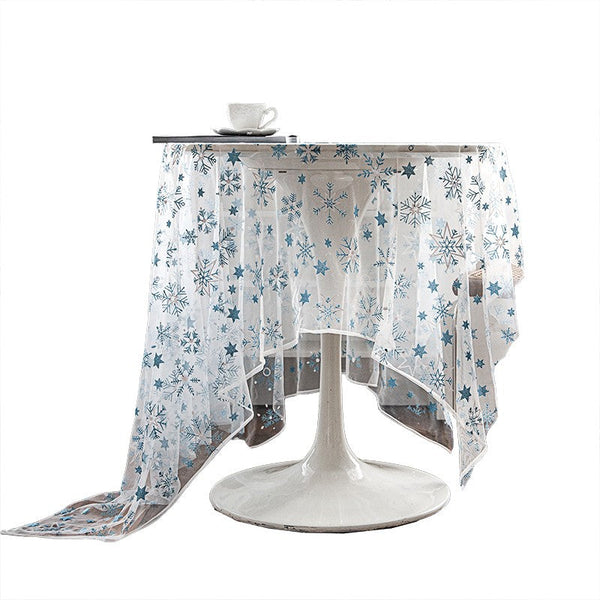 Extra Large Rectangular Tablecloth for Oval Table, Lace Embroidered Table Covers, Rectangular Table Covers for Coffee Table, Oversized Modern Lace Tablecloths-Silvia Home Craft