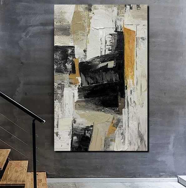 Paintings for Living Room, Modern Paintings, Simple Modern Art, Abstract Acrylic Painting, Contemporary Paintings, Buy Paintings Online-Silvia Home Craft