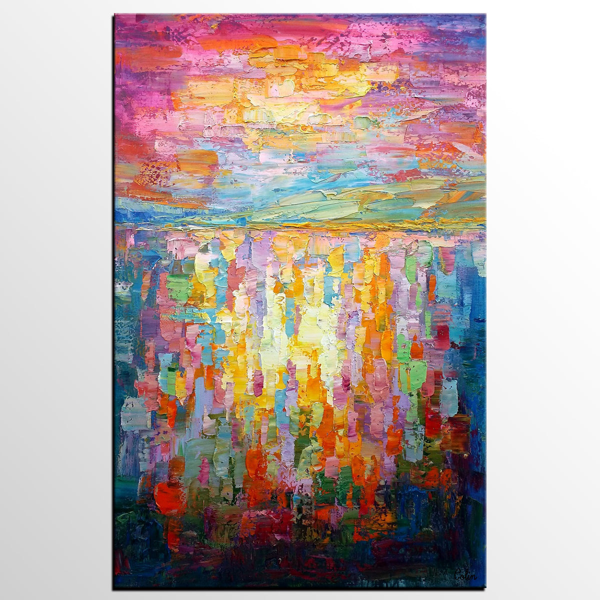 Custom Extra Large Abstract Artwork, Abstract Painting, Abstract Painting, Canvas Painting, Modern Art-Silvia Home Craft