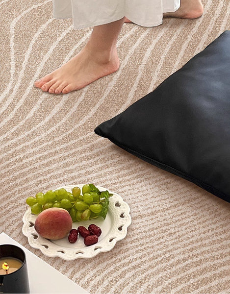 Bedroom Floor Rugs, Extra Large Modern Rugs for Living Room, Oversized Modern Rug for Living Room, Geometric Contemporary Rugs for Dining Room-Silvia Home Craft