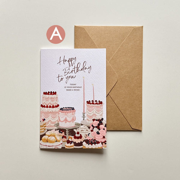 Creative Birthday Greeting Cards, Birthday Cards to Friends, Happy Birthday Cards, Beautiful Birthday Greeting Cards to Lovers, Greeting Cards to Mother-Silvia Home Craft