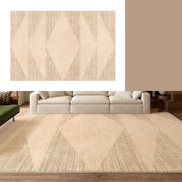 Modern Rugs under Dining Room Table, Geometric Modern Carpets for Office, Abstract Modern Rugs for Living Room, Contemporary Modern Rugs Next to Bed-Silvia Home Craft