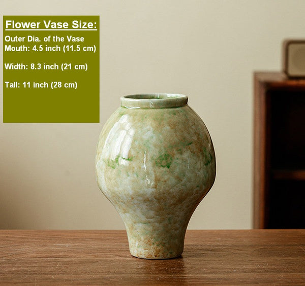 Centerpiece Ceramic Bud Vases, Porcelain Flower Vases, Flower Vases on Table, Handmade Water Holding Flower Vase-Silvia Home Craft