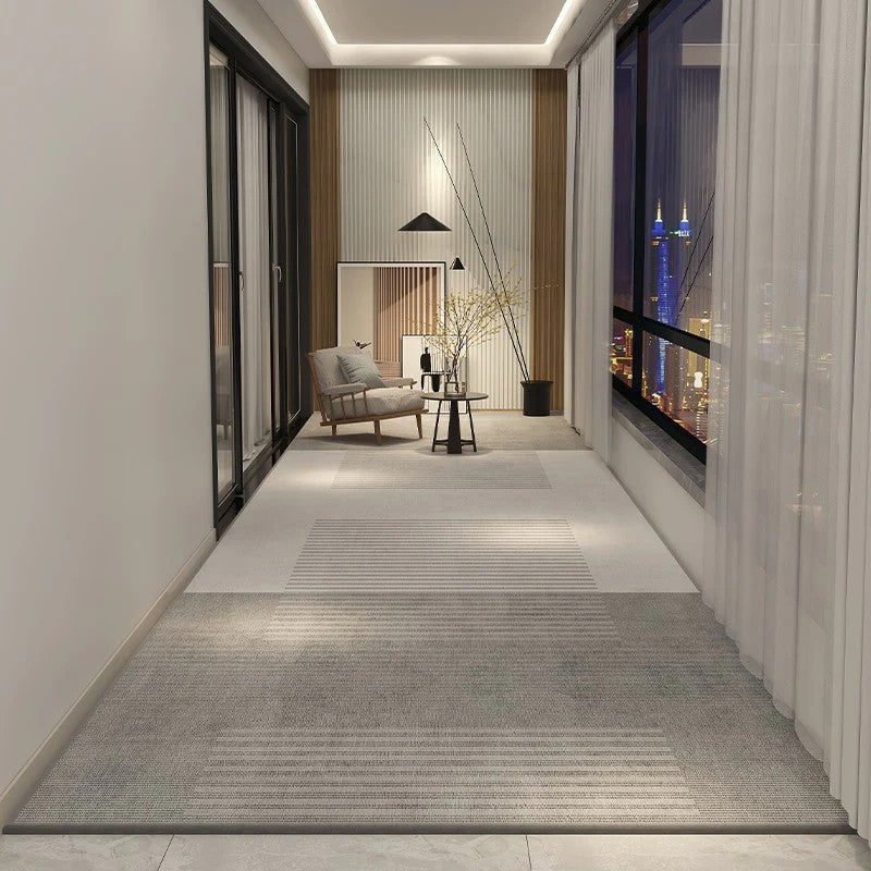 Extra Long Hallway Runner Rug, Non Slip Narrow Corridor Carpet, Long Narrow Runner for Hallways, Entrance Hall Mat, Durable Low Pile Rug