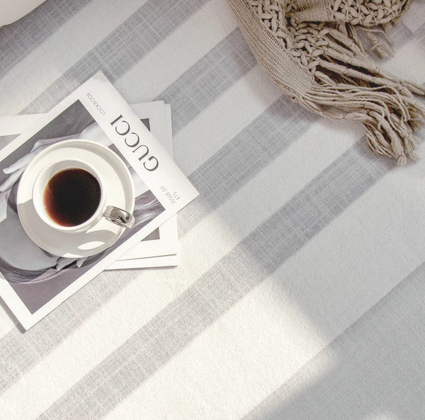 Modern Abstract Rugs under Dining Room Table, Geometric Modern Carpets for Bedroom, Modern Grey Rugs for Living Room-Silvia Home Craft