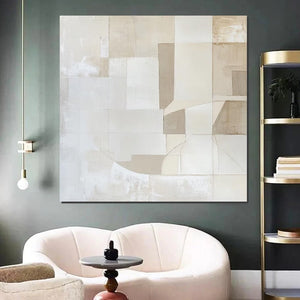 Contemporary Modern Artwork, Large Modern Canvas Painting, Wall Art for Bedroom, Hand Painted Wall Art Painting-Silvia Home Craft