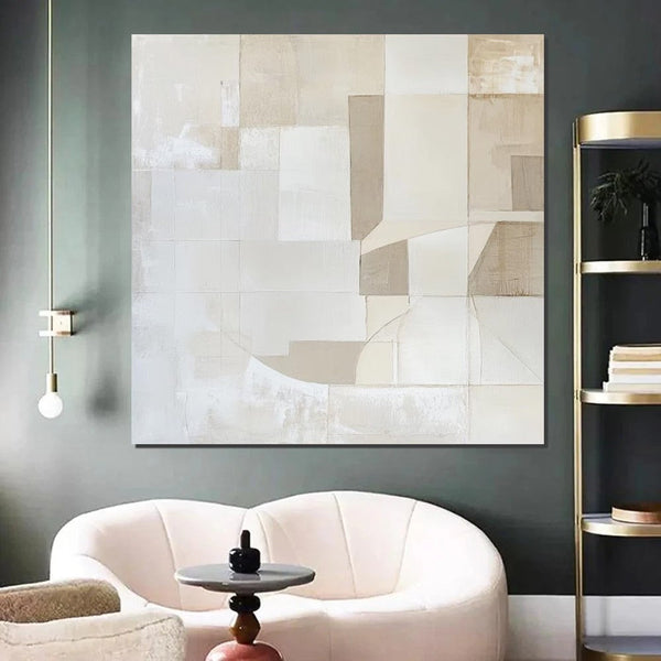 Contemporary Modern Artwork, Large Modern Canvas Painting, Wall Art for Bedroom, Hand Painted Wall Art Painting-Silvia Home Craft