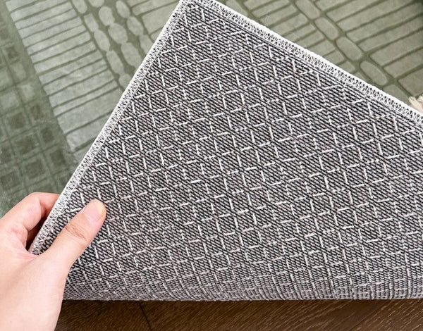 Modern Rug Ideas for Living Room, Green Modern Rugs under Sofa, Abstract Contemporary Rugs for Bedroom, Dining Room Floor Rugs-Silvia Home Craft