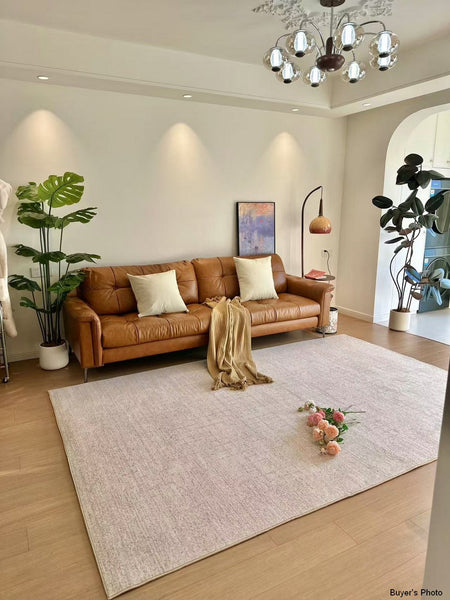 Modern Rugs under Dining Room Table, Abstract Area Rugs for Living Room, Geometric Contemporary Modern Rugs Next to Bed-Silvia Home Craft