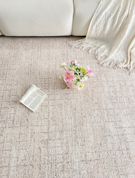 Modern Rugs under Dining Room Table, Abstract Area Rugs for Living Room, Geometric Contemporary Modern Rugs Next to Bed-Silvia Home Craft