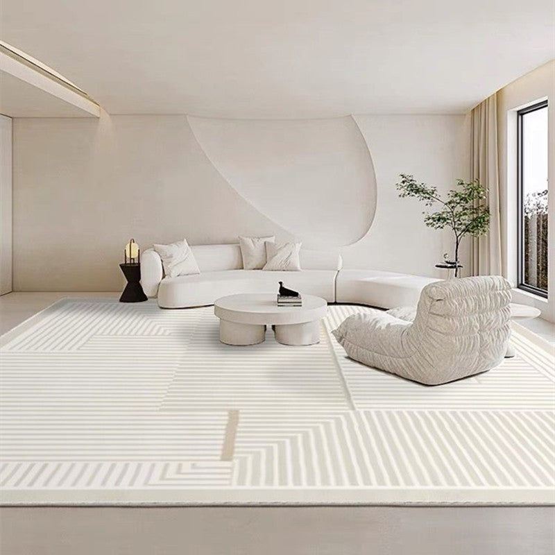 Modern Rugs for Dining Room, Large Geometric Modern Rugs for Living Room, Abstract Modern Rugs for Bedroom, Contemporary Modern Rugs-Silvia Home Craft