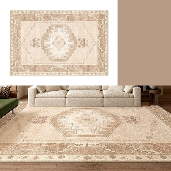 Geometric Modern Carpets for Office, Abstract Modern Rugs for Living Room, Contemporary Modern Rugs Next to Bed, Modern Rugs under Dining Room Table-Silvia Home Craft