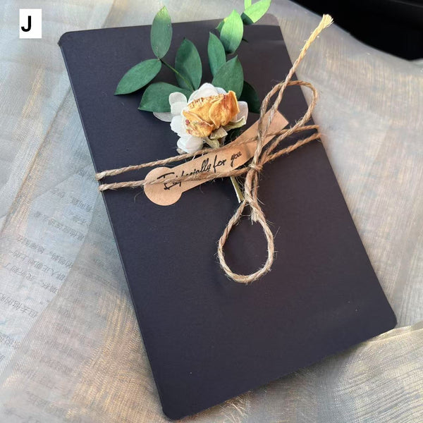 Creative Birthday Greeting Card, Wedding Greeting Card, Unique Anniversary Greeting Card, Beautiful Valentine's Day Greeting Card, Original Handmade Dried Flower Greeting Cards-Silvia Home Craft