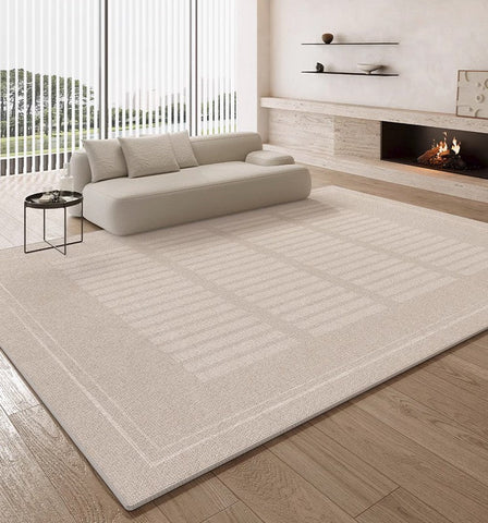Contemporary Rugs for Dining Room, Modern Area Rug for Living Room, Bedroom Floor Rugs, Large Modern Floor Carpets for Office-Silvia Home Craft