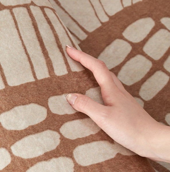 Modern Rugs under Dining Room Table, Mid Century Geometric Carpets, Contemporary Modern Rugs Next to Bed, Abstract Modern Rugs for Living Room-Silvia Home Craft