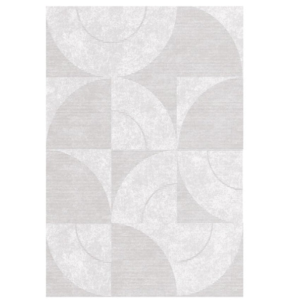Abstract Contemporary Modern Rugs, Grey Modern Rugs for Living Room, Geometric Modern Rugs for Bedroom, Modern Rugs for Dining Room-Silvia Home Craft