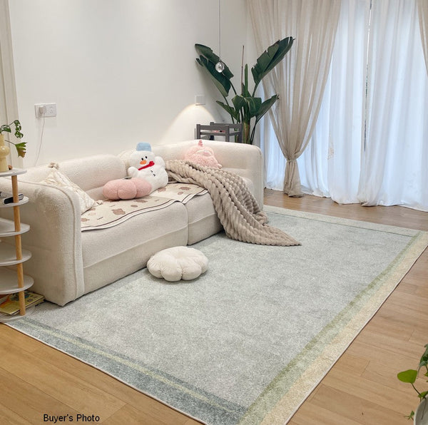 Abstract Contemporary Rugs for Bedroom, Dining Room Floor Rugs, Modern Rug Ideas for Living Room, Modern Rugs under Sofa-Silvia Home Craft
