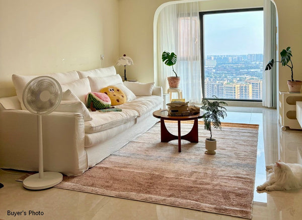 Modern Carpets under Coffee Table, Abstract Area Rugs for Bedroom, Contemporary Modern Rugs for Living Room, Geometric Modern Rugs under Dining Room Table-Silvia Home Craft