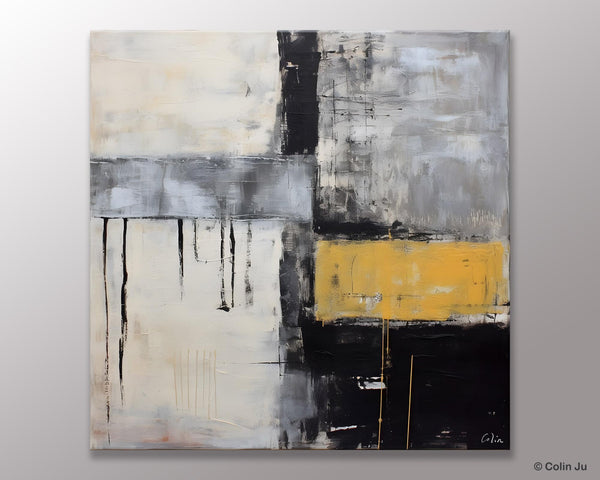 Extra Large Original Artwork, Large Paintings for Bedroom, Abstract Landscape Painting on Canvas, Oversized Contemporary Wall Art Paintings-Silvia Home Craft