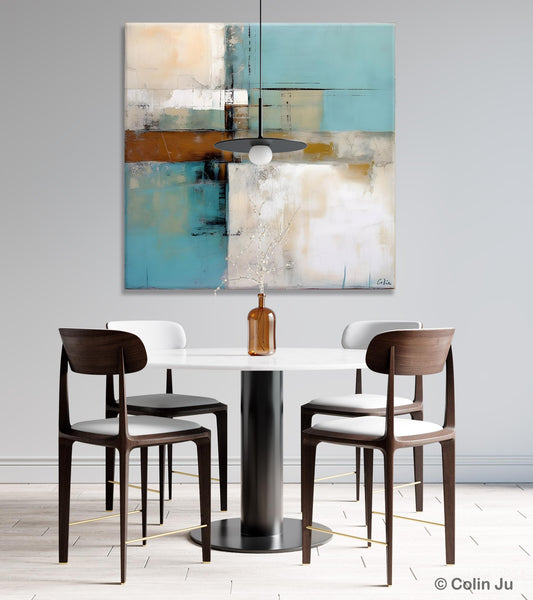 Extra Large Painting on Canvas, Contemporary Acrylic Paintings, Large Original Abstract Wall Art, Large Canvas Paintings for Bedroom-Silvia Home Craft