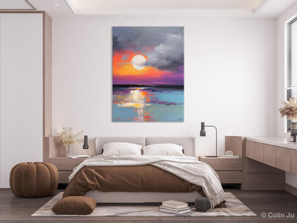 Contemporary Canvas Wall Art, Original Hand Painted Oil Paintings, Canvas Paintings Behind Sofa, Abstract Paintings for Bedroom, Buy Paintings Online