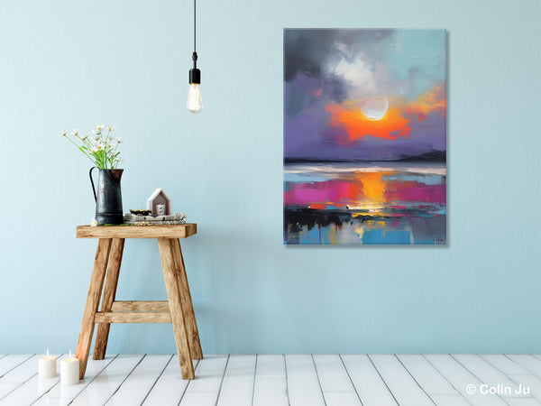 Contemporary Canvas Wall Art, Abstract Paintings for Bedroom, Original Hand Painted Oil Paintings, Canvas Paintings Behind Sofa, Buy Paintings Online