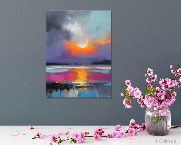 Contemporary Canvas Wall Art, Abstract Paintings for Bedroom, Original Hand Painted Oil Paintings, Canvas Paintings Behind Sofa, Buy Paintings Online