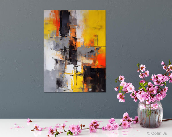Living Room Wall Art Ideas, Modern Wall Art Paintings, Buy Abstract Paintings Online, Original Abstract Canvas Painting, Hand Painted Canvas Art-Silvia Home Craft