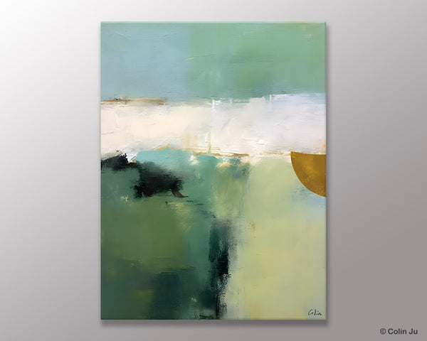 Abstract Painting on Canvas, Simple Modern Art, Contemporary Acrylic Paintings, Extra Large Canvas Painting for Bedroom, Original Abstract Wall Art for Sale-Silvia Home Craft