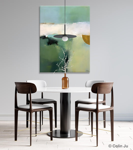 Abstract Painting on Canvas, Simple Modern Art, Contemporary Acrylic Paintings, Extra Large Canvas Painting for Bedroom, Original Abstract Wall Art for Sale-Silvia Home Craft