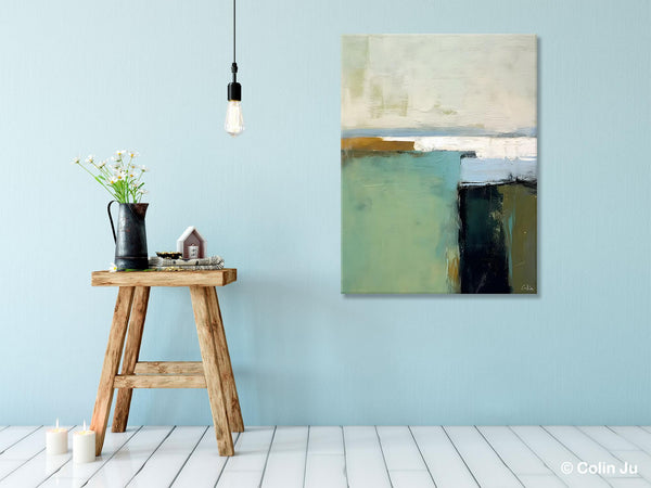 Abstract Canvas Art for Bedroom, Extra Large Abstract Paintings for Dining Room, Original Modern Acrylic Art, Modern Canvas Paintings-Silvia Home Craft