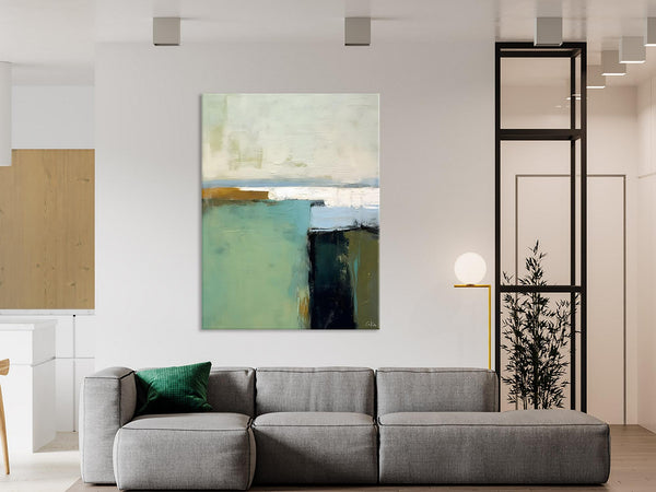 Abstract Canvas Art for Bedroom, Extra Large Abstract Paintings for Dining Room, Original Modern Acrylic Art, Modern Canvas Paintings-Silvia Home Craft