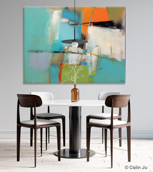 Large Wall Art Painting for Living Room, Contemporary Acrylic Painting on Canvas, Original Canvas Art, Modern Abstract Wall Paintings-Silvia Home Craft