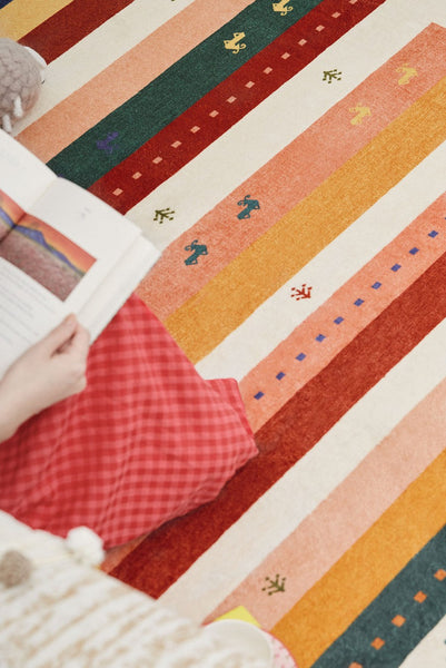 Modern Runner Rugs Next to Bed, Contemporary Runner Rugs for Children's Room, Runner Rugs for Hallway, Bathroom Runner Rugs, Kitchen Runner Rugs-Silvia Home Craft