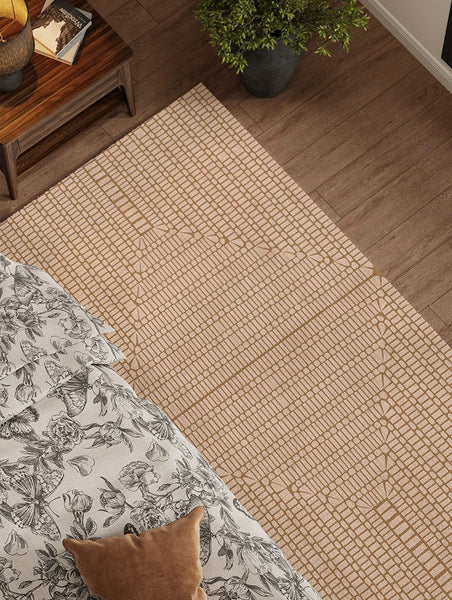 Mid Century Geometric Carpets, Modern Rugs under Dining Room Table, Contemporary Modern Rugs Next to Bed, Abstract Modern Rugs for Living Room-Silvia Home Craft