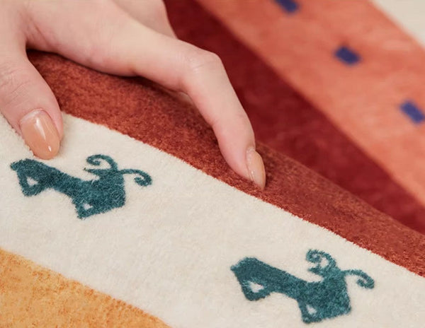 Modern Runner Rugs Next to Bed, Contemporary Runner Rugs for Children's Room, Runner Rugs for Hallway, Bathroom Runner Rugs, Kitchen Runner Rugs-Silvia Home Craft