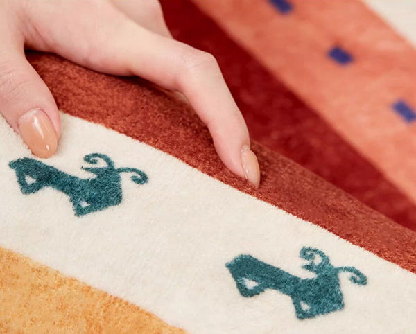 Modern Rugs for Children's Room, Geometric Modern Rug Ideas for Living Room, Circular Modern Rugs for Bathroom, Abstract Contemporary Round Rugs for Dining Room-Silvia Home Craft