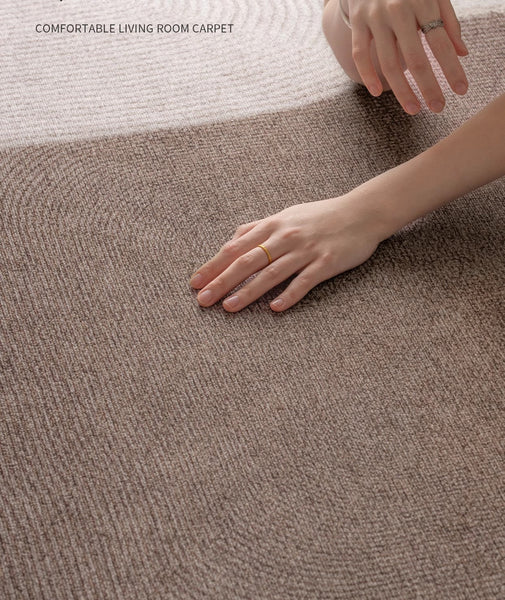 Living Room Modern Rugs, Modern Living Room Rug Placement Ideas, Extra Large Contemporary Area Rugs for Bedroom, Dining Room Floor Carpets-Silvia Home Craft