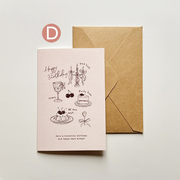 Creative Birthday Greeting Cards, Birthday Cards to Friends, Happy Birthday Cards, Beautiful Birthday Greeting Cards to Lovers, Greeting Cards to Mother-Silvia Home Craft