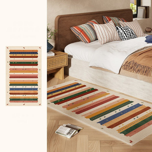 Modern Runner Rugs Next to Bed, Contemporary Runner Rugs for Children's Room, Runner Rugs for Hallway, Bathroom Runner Rugs, Kitchen Runner Rugs-Silvia Home Craft