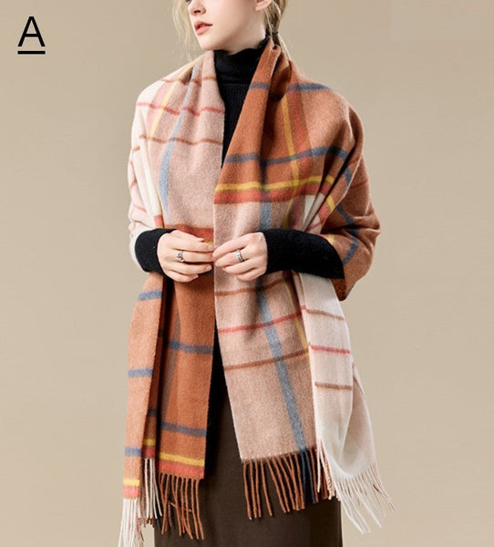 Christmas Holiday Gift, Evening Wrap, Large Wool Scarf, Winter Shawl, Elegant Shawl, Warm Cape, Cold Weather Scarf, Fashion Scarf, Oversized Scarf, Winter Shawl