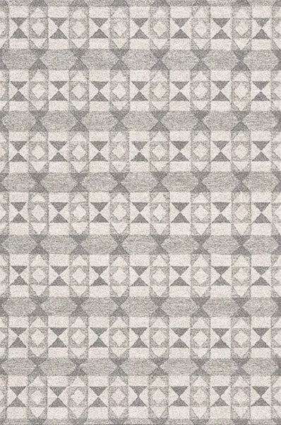 Large Gray Floor Rugs for Living Room, Dining Room Floor Rug, Modern Floor Rugs for Bedroom, Extra Large Geometric Modern Rugs for Office-Silvia Home Craft