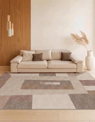 Bedroom Modern Rugs, Living Room Modern Rugs, Dining Room Geometric Modern Rugs, Extra Large Contemporary Modern Rugs for Office-Silvia Home Craft