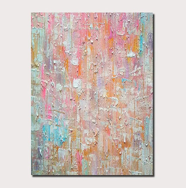 Large Paintings for Dining Room, Acrylic Painting on Canvas, Wall Art Paintings for Bedroom, Simple Modern Art, Simple Abstract Art-Silvia Home Craft