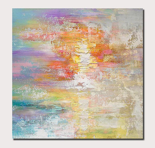 Easy Painting Ideas for Living Room, Acrylic Painting on Canvas, Huge Canvas Paintings, Modern Abstract Wall Art, Large Painting for Sale, Bedroom Wall Art Ideas-Silvia Home Craft